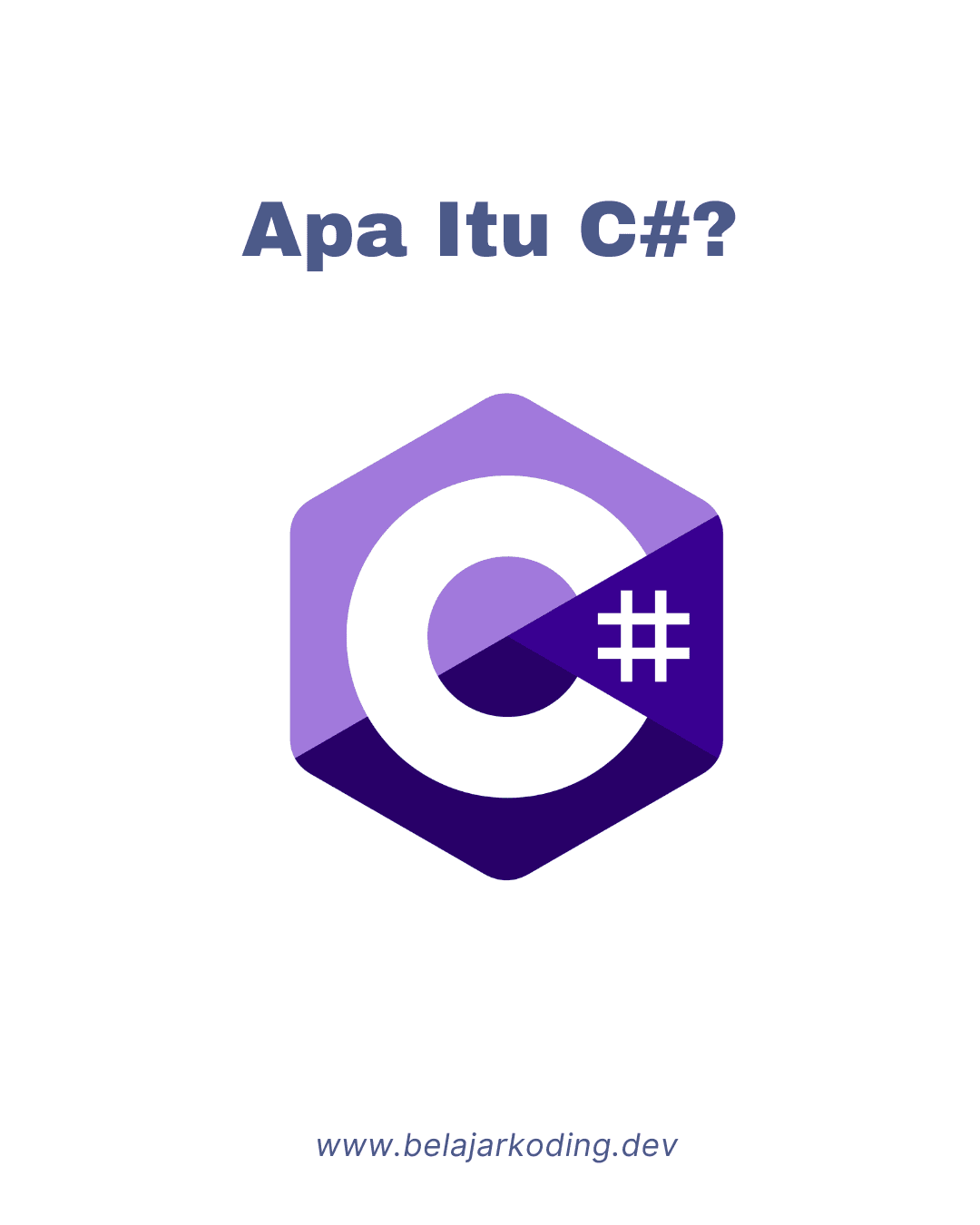 Thumbnail untuk Part 1 - Pengertian C Sharp 